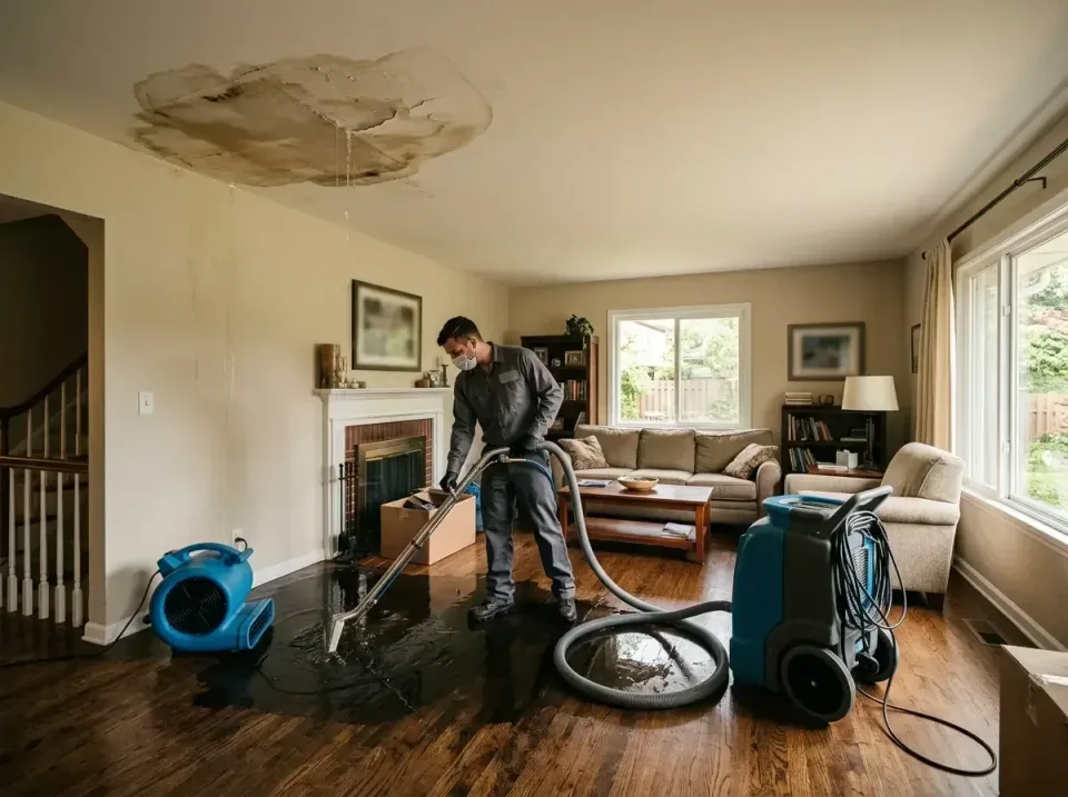 attic-pipe-burst-ceiling-drip-008 — frequently asked questions, Water Damage Restoration & Carpet Care in Walbridge, OH